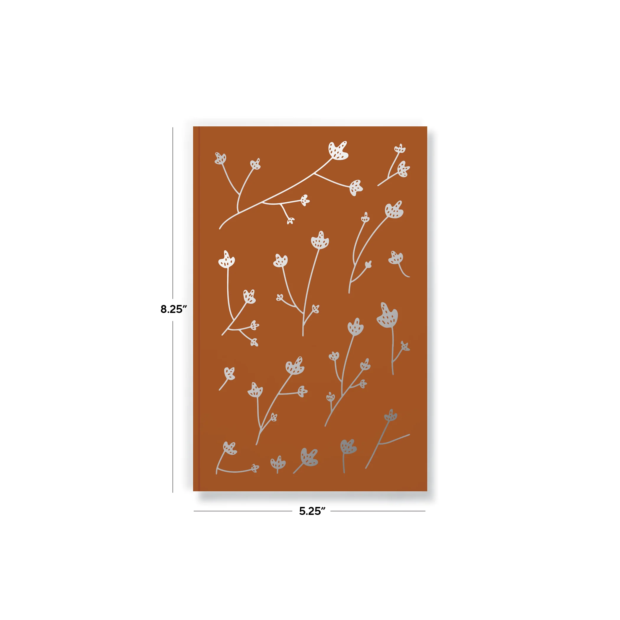 Samantha Silver Foil Classic Layflat Notebook - Image 5