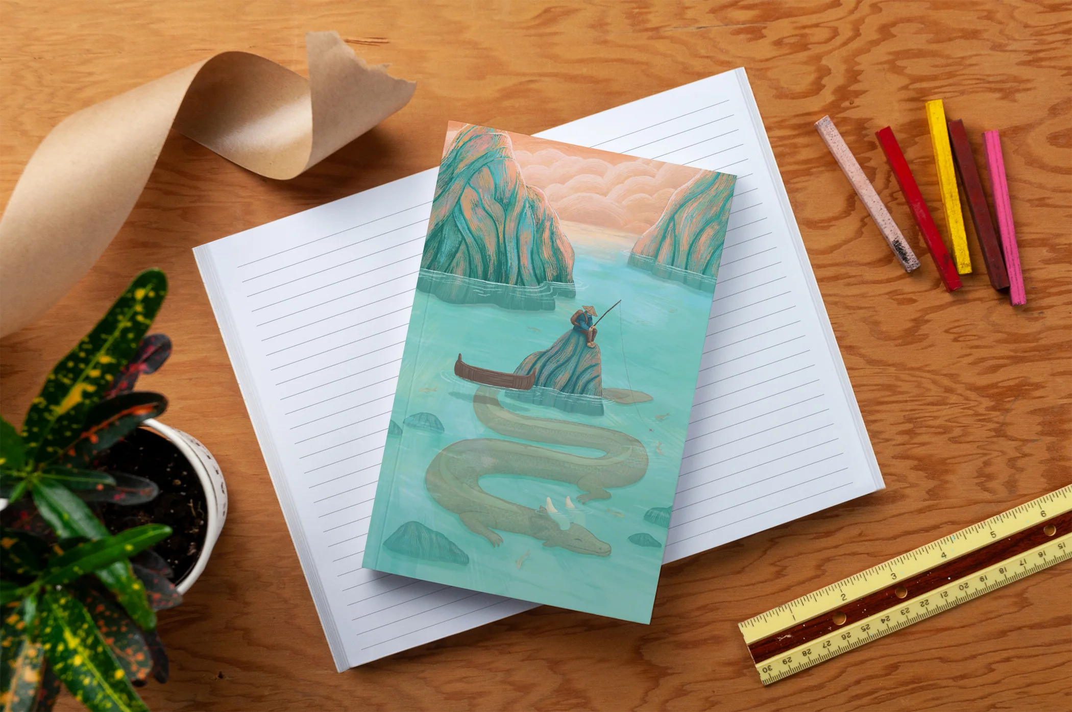 Sea Dragon Classic Layflat Notebook - Image 3