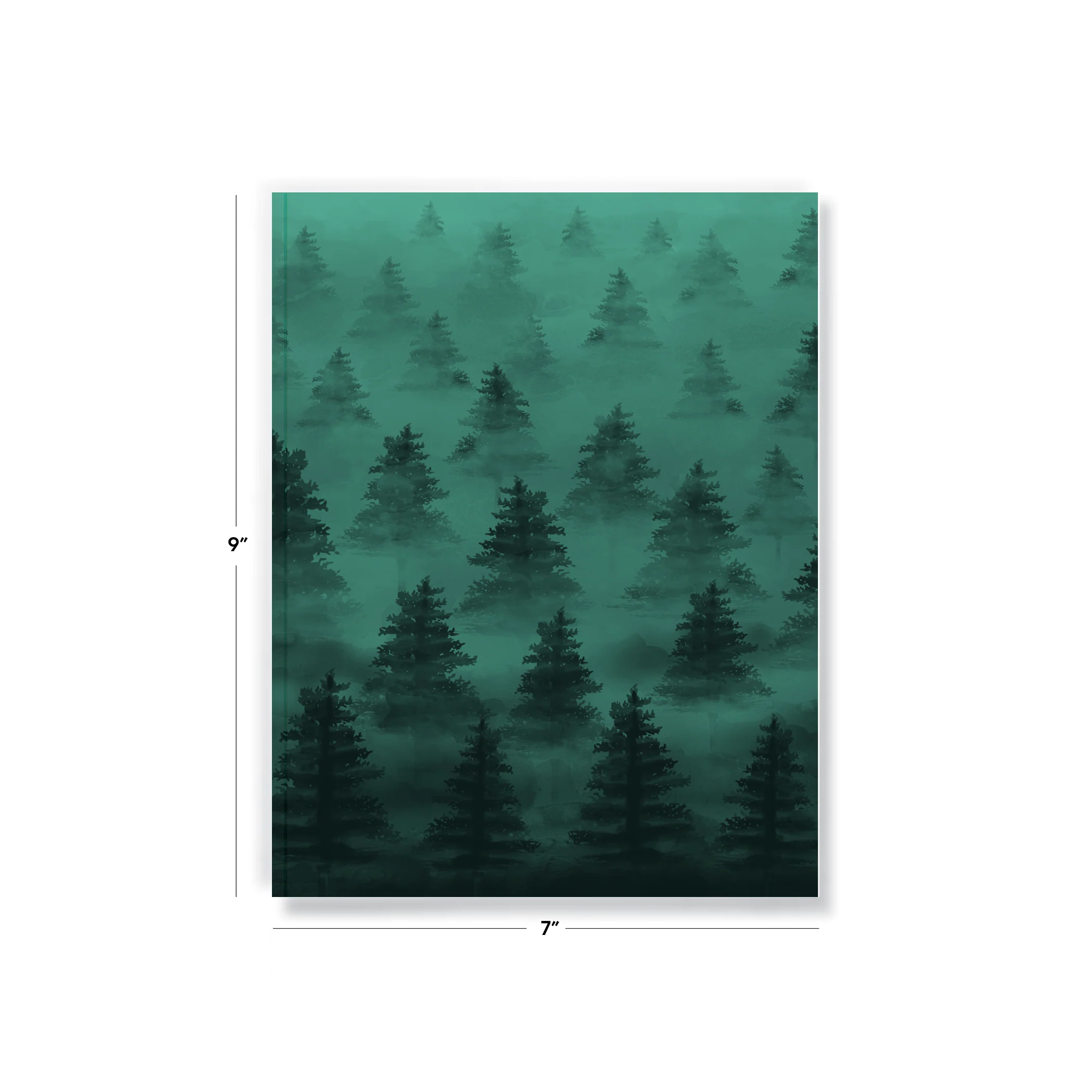 Silence of Nature Medium Layflat Notebook - Image 4