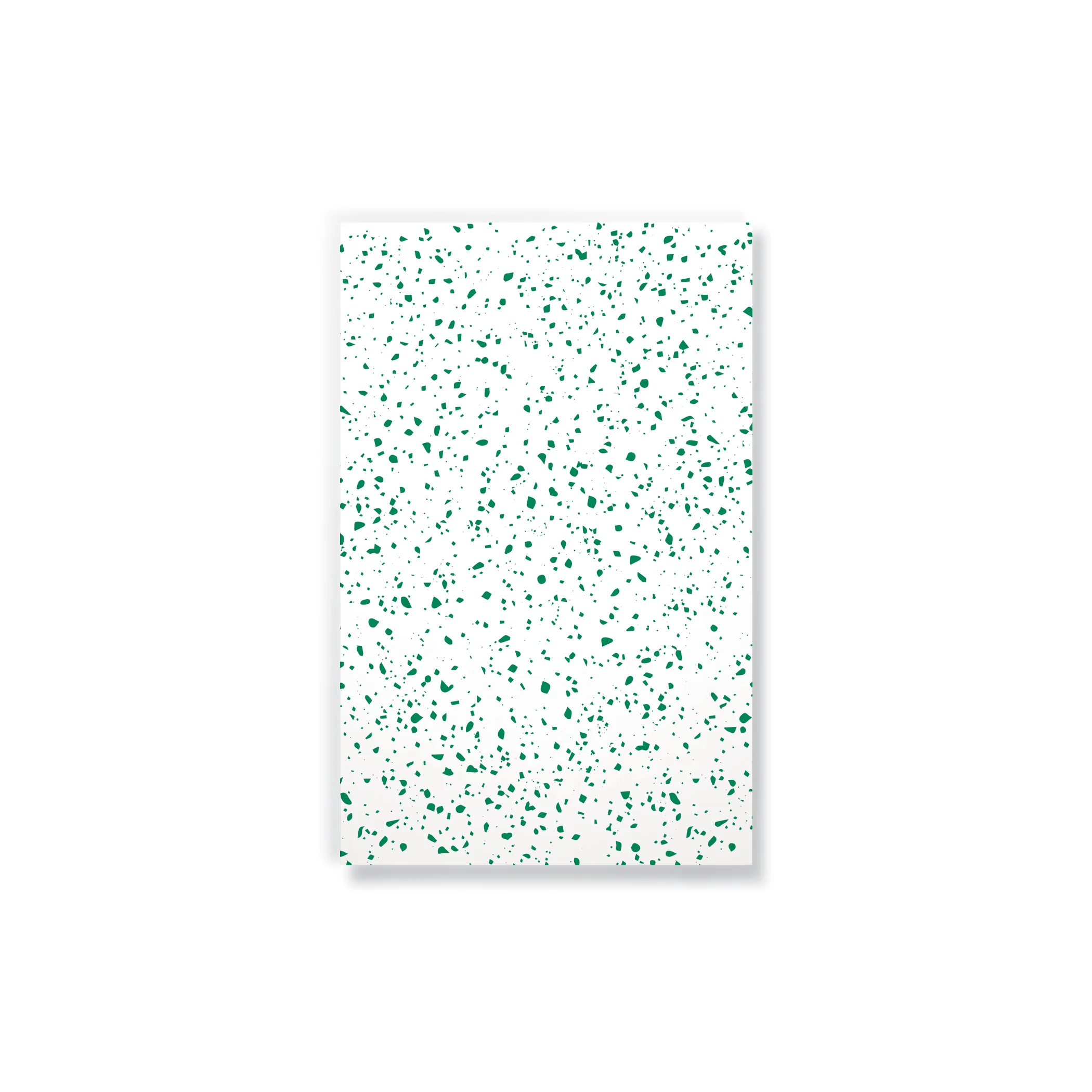 Green Speckle Layflat Notebook