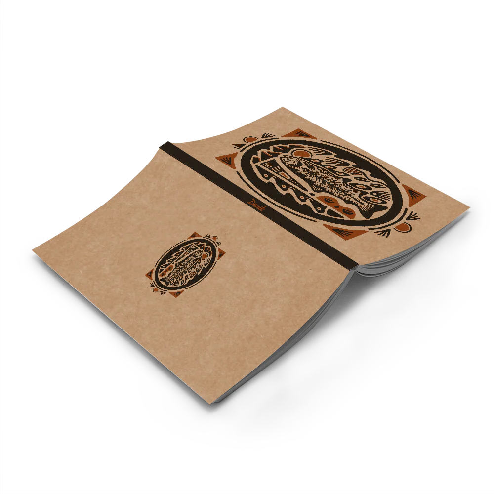 Spirit of the River Kraft Layflat Notebook - Image 2