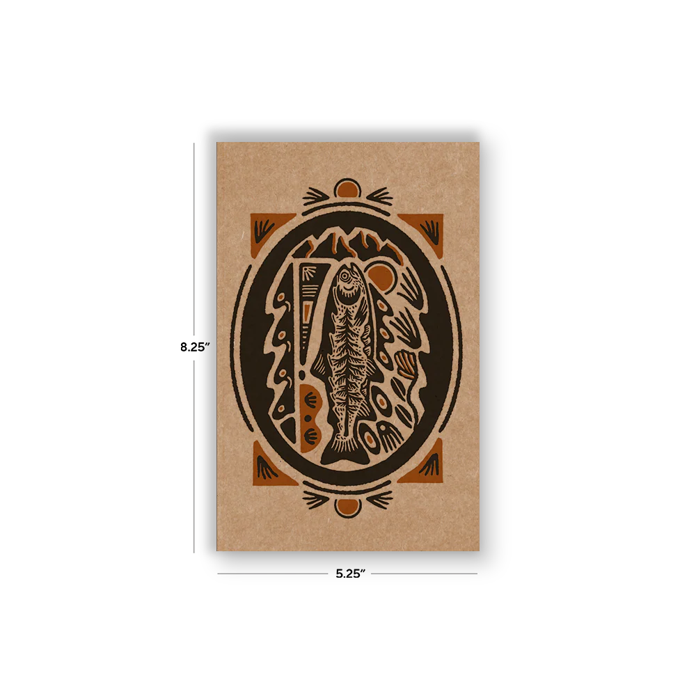 Spirit of the River Kraft Layflat Notebook - Image 3