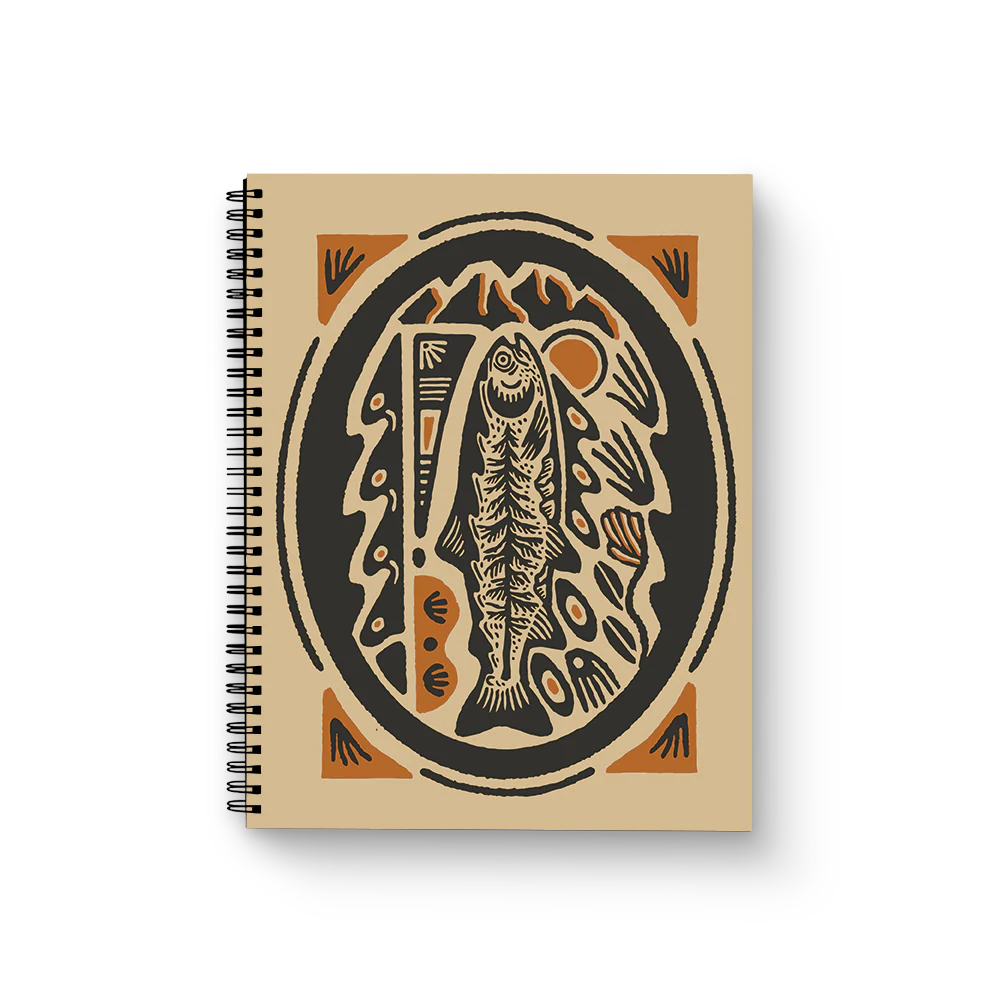 Spirit of the River Medium Wire-O Spiral Notebook