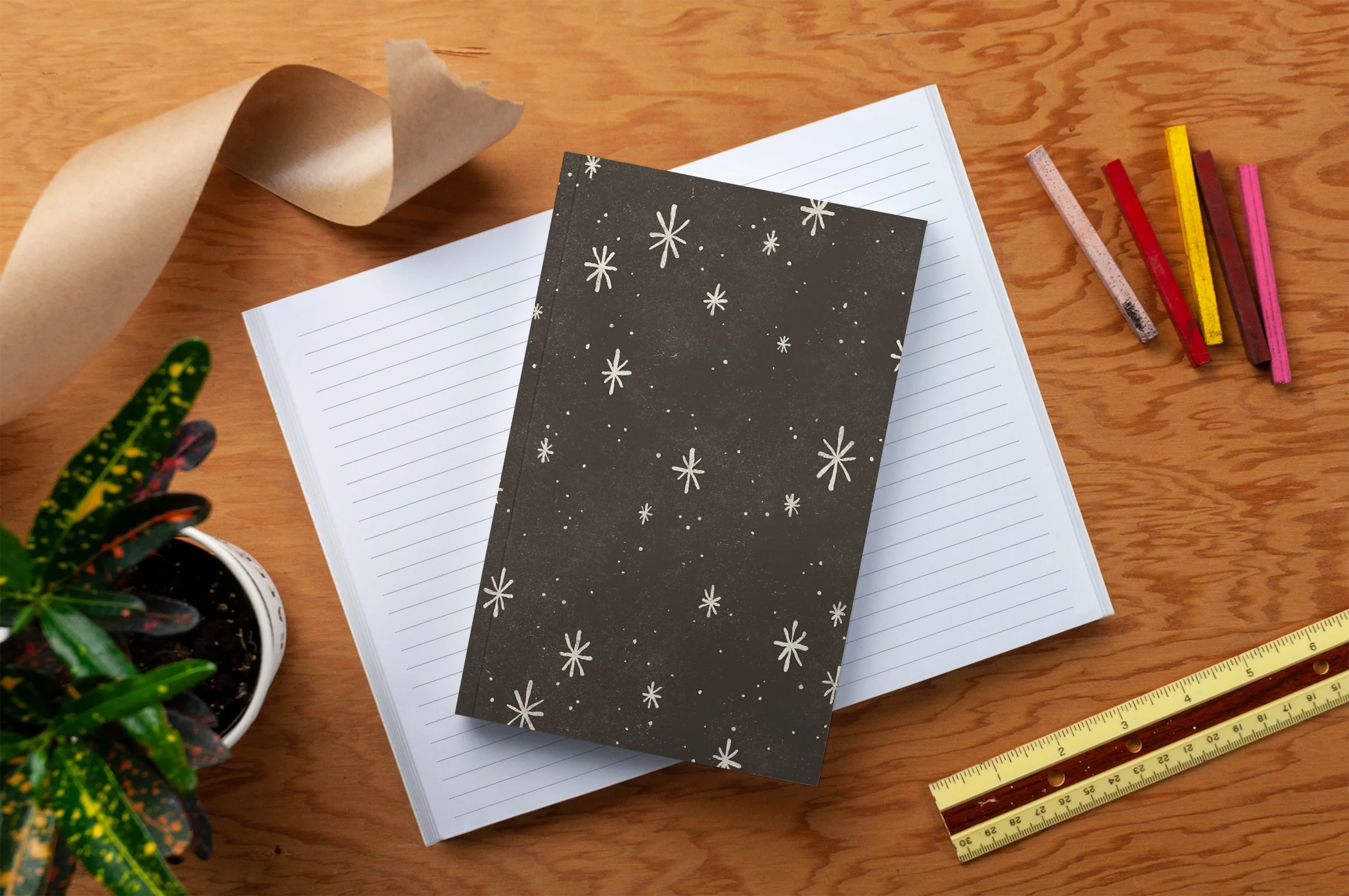 Stars Classic Layflat Notebook - Image 4