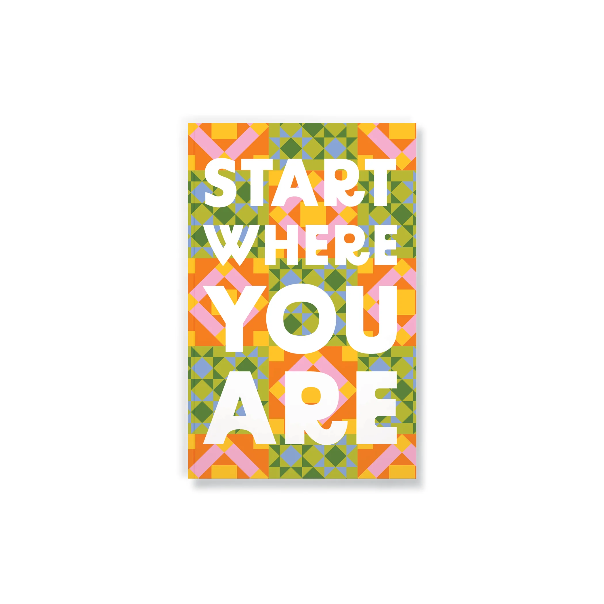 Start Where You Are Classic Layflat Notebook