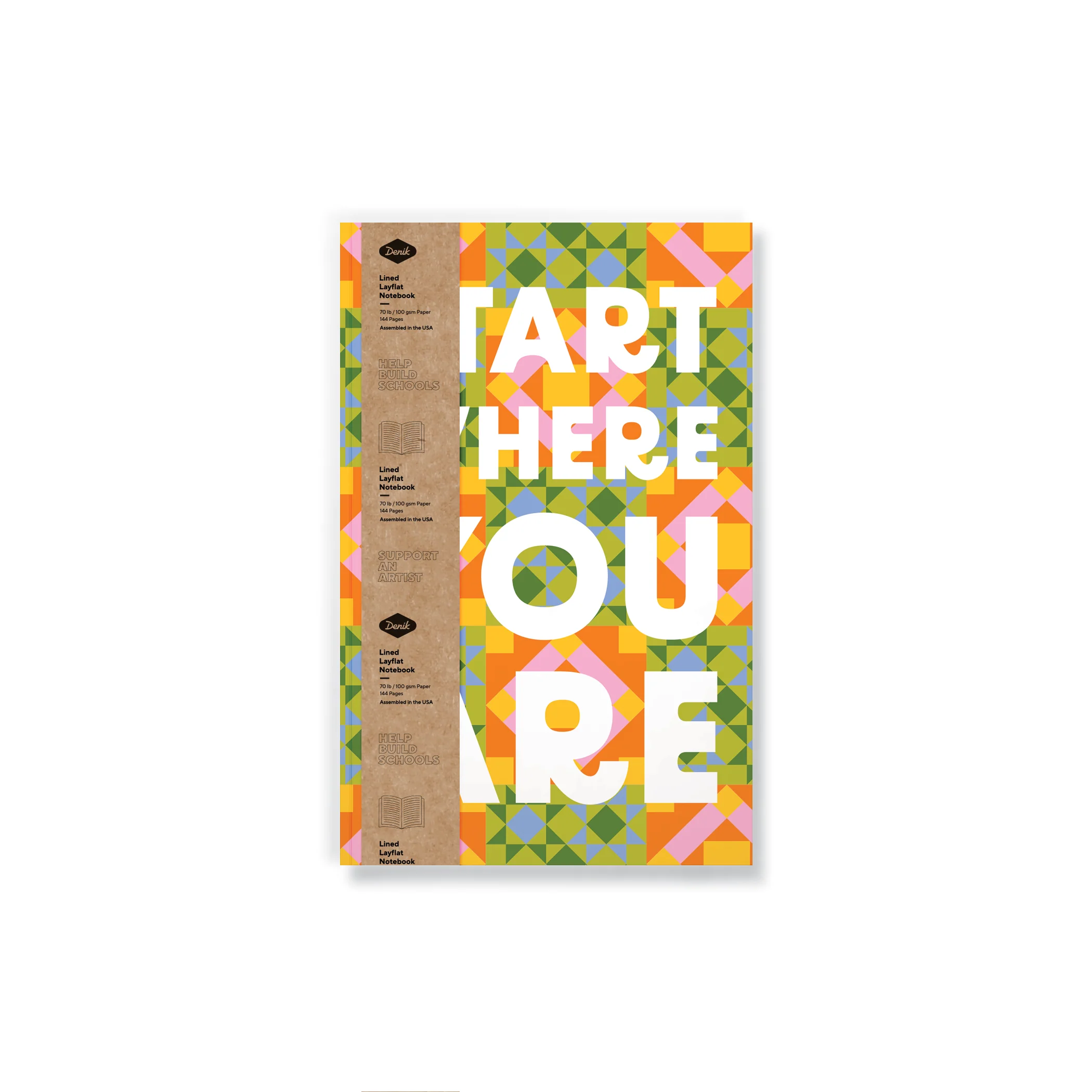 Start Where You Are Classic Layflat Notebook - Image 4