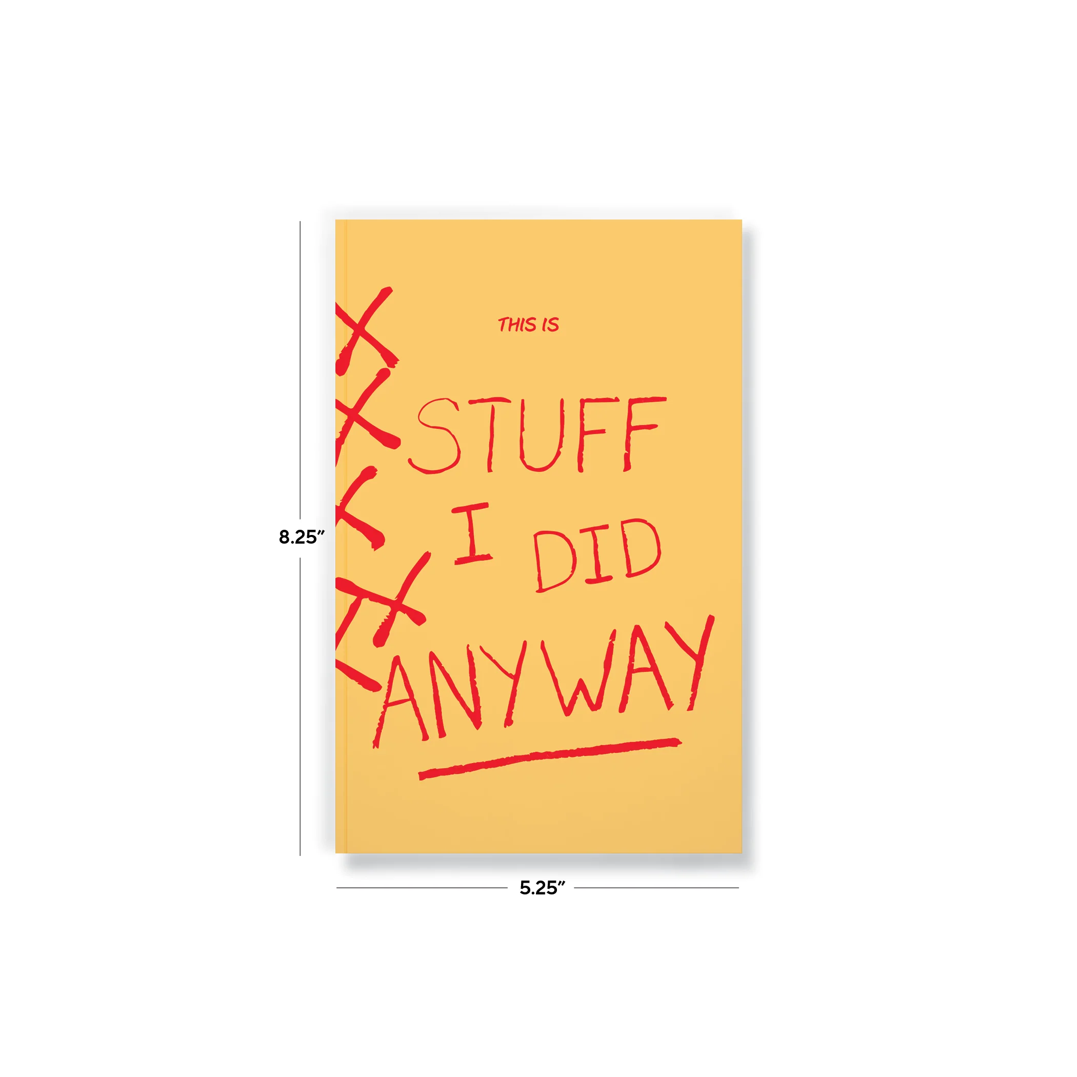 Stuff I Did Anyway Classic Layflat Notebook - Image 5