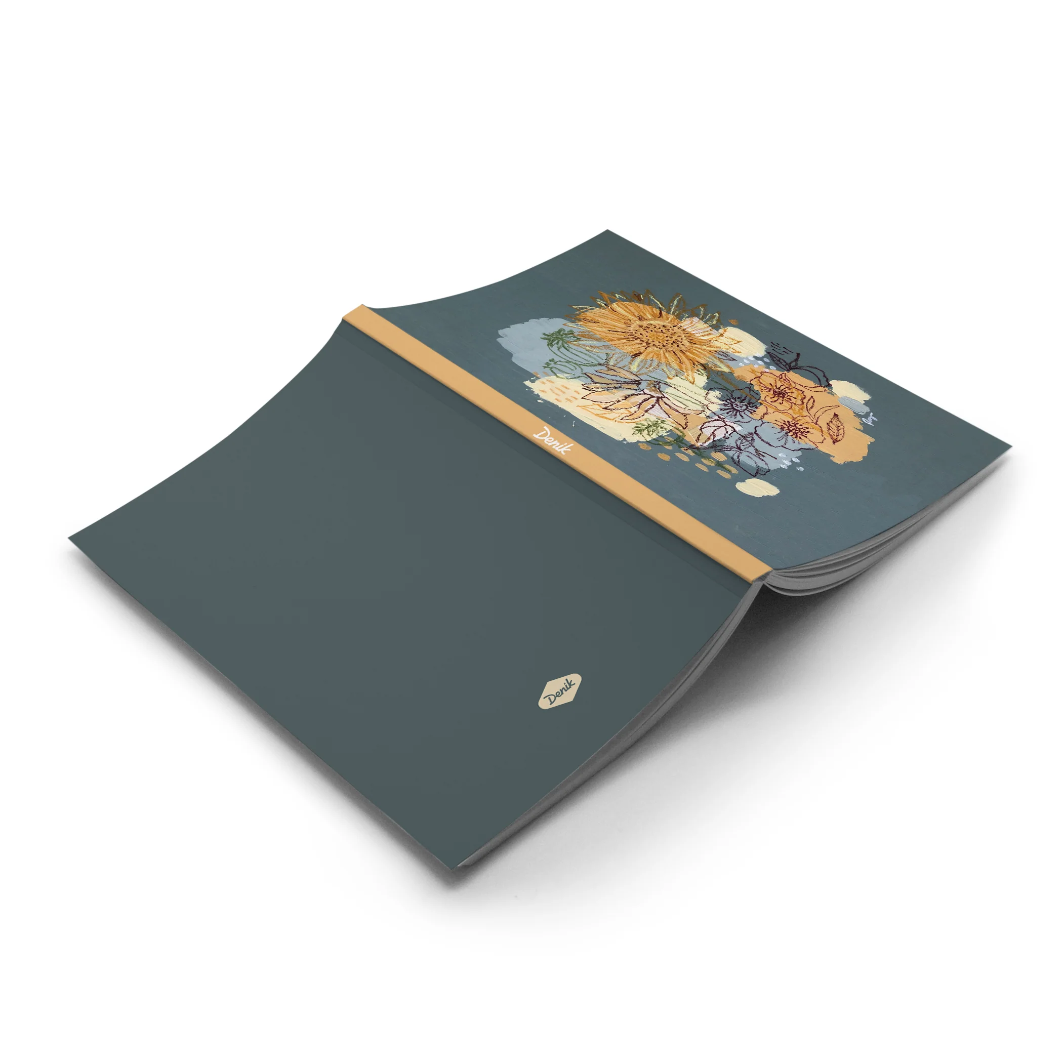 Sunflowers Classic Layflat Notebook - Image 2