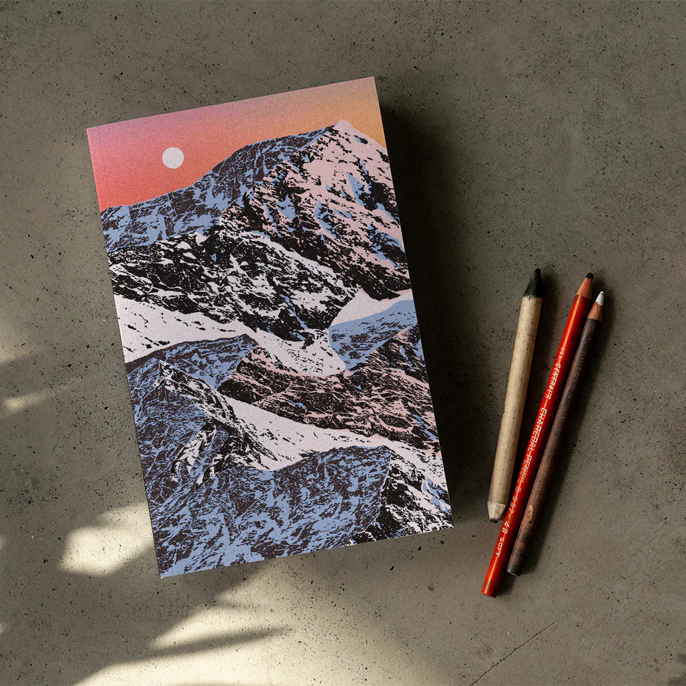Sunset Mountain Classic Layflat Notebook - Image 3