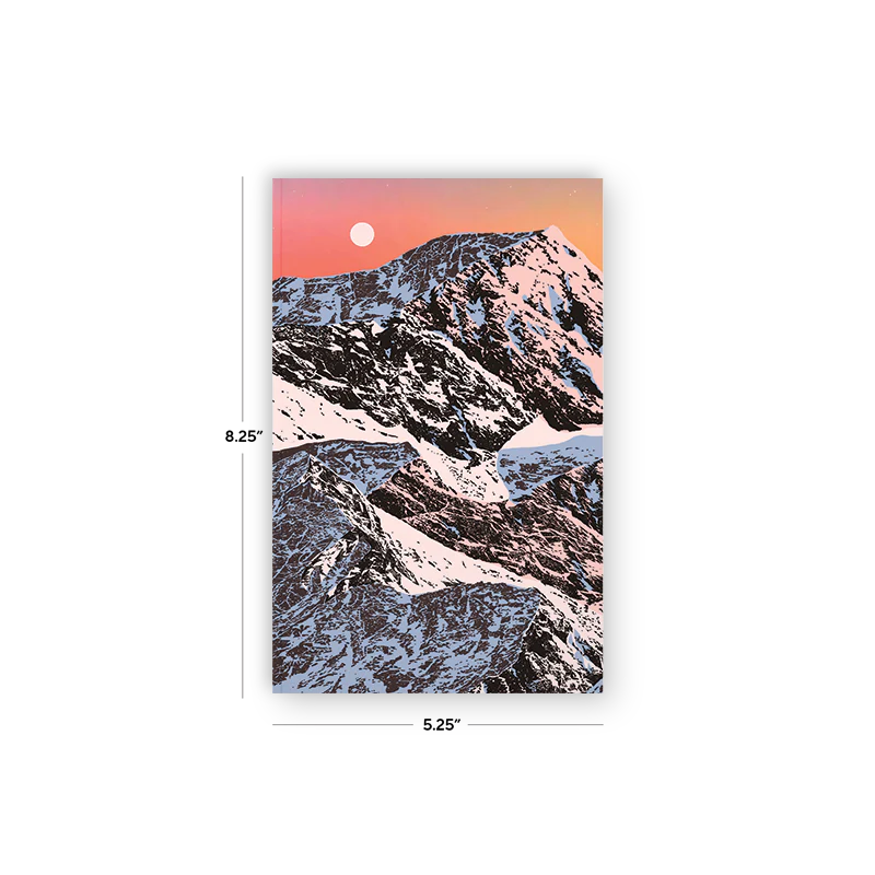 Sunset Mountain Classic Layflat Notebook - Image 4