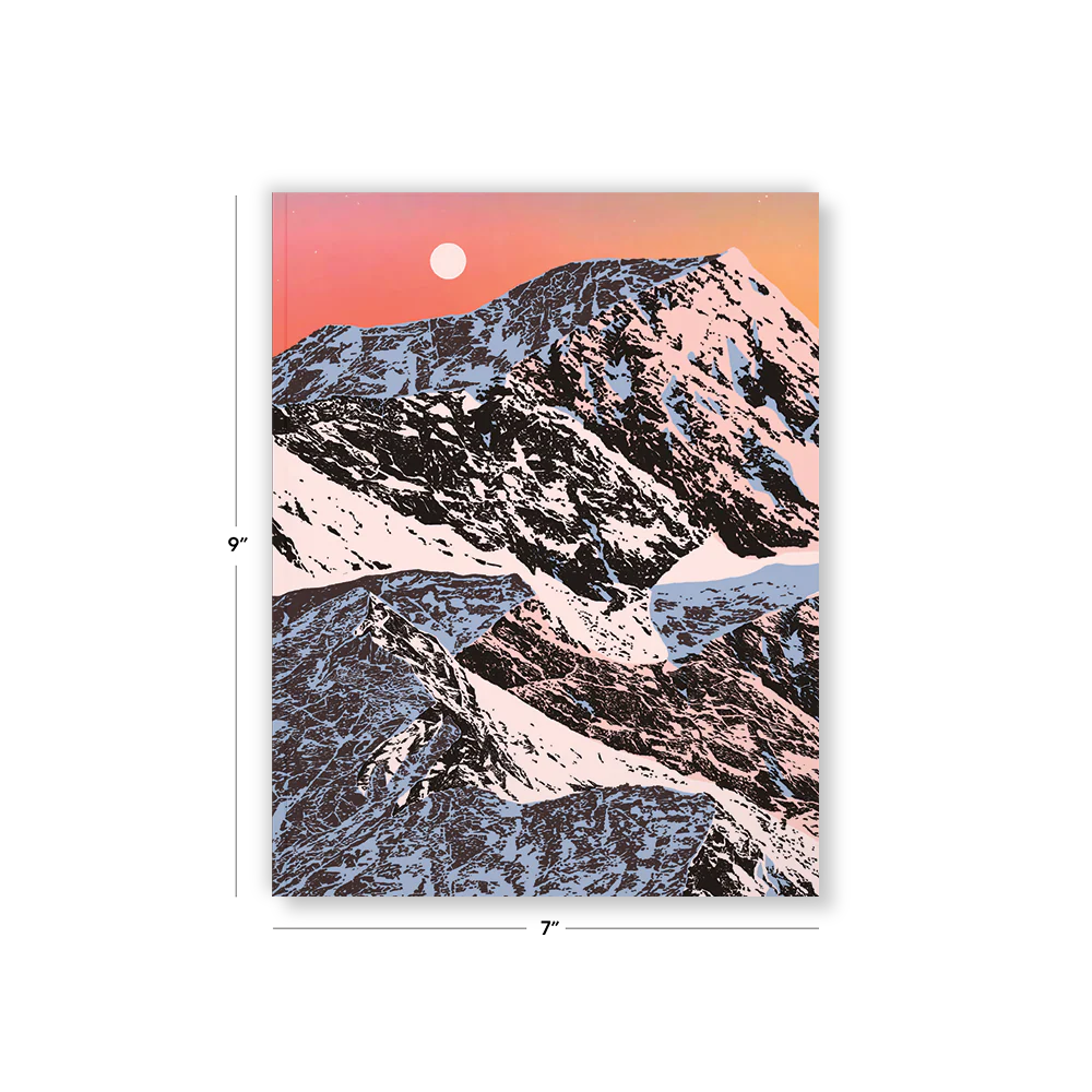 Sunset Mountain Medium Layflat Notebook - Image 5