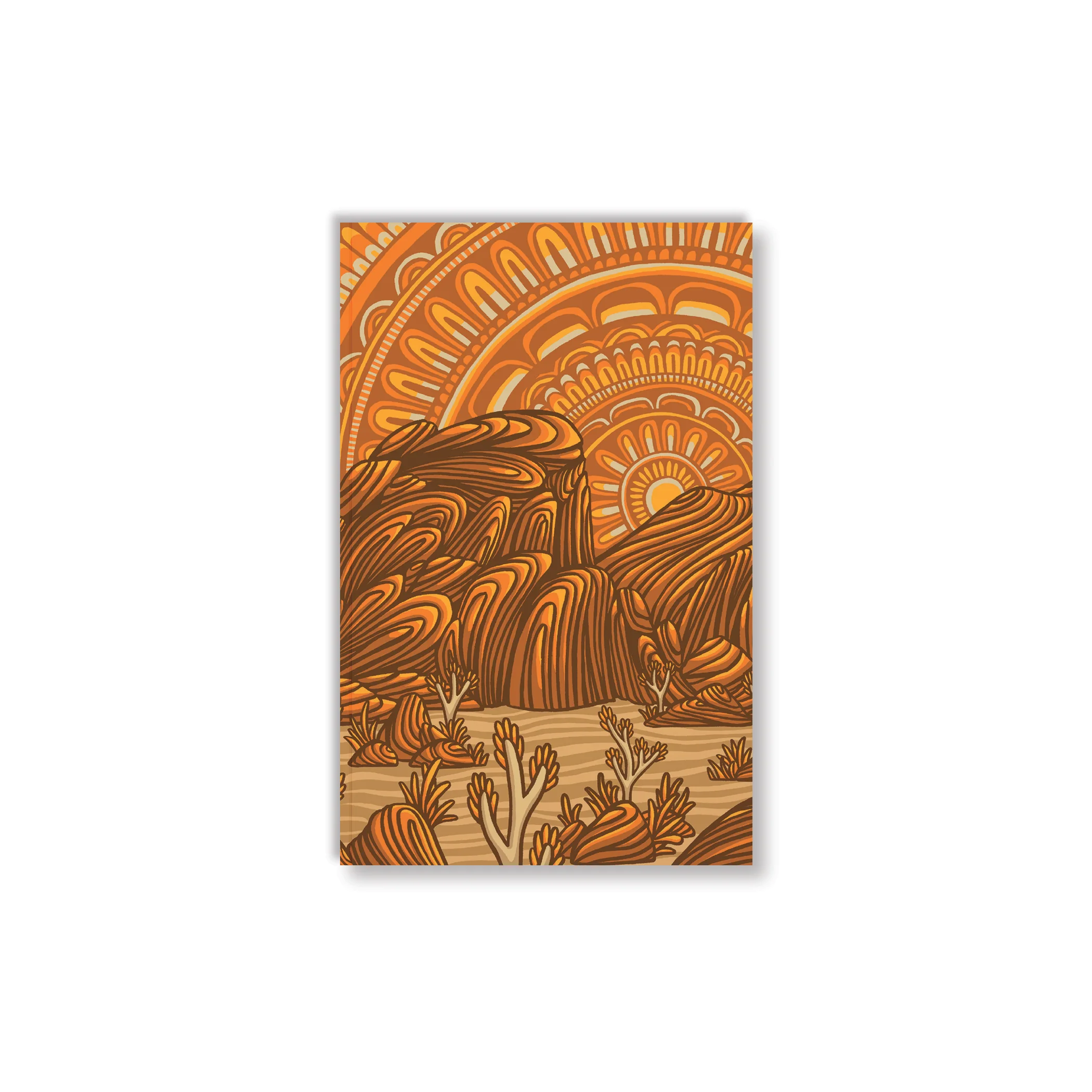 Sunset Sierra Classic Layflat Notebook