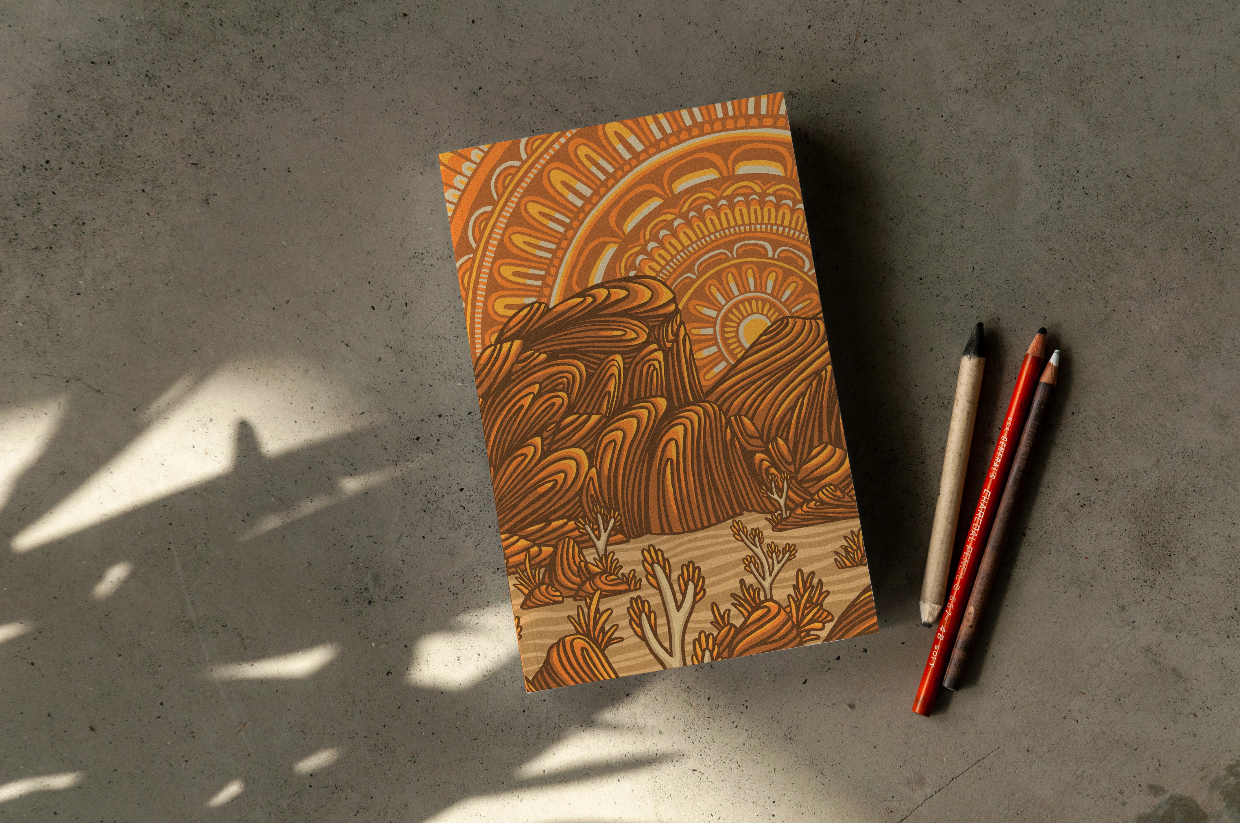 Sunset Sierra Classic Layflat Notebook - Image 3