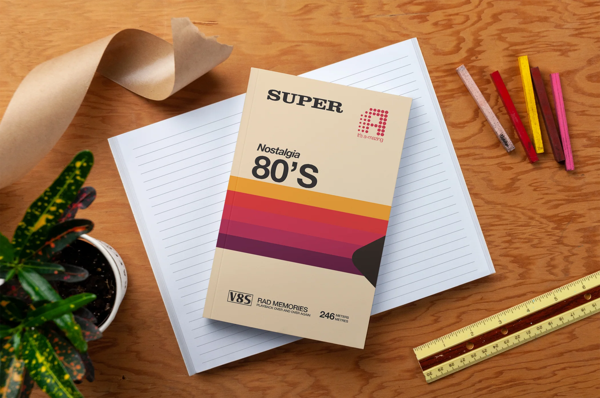 Super Tape Layflat Notebook - Image 4