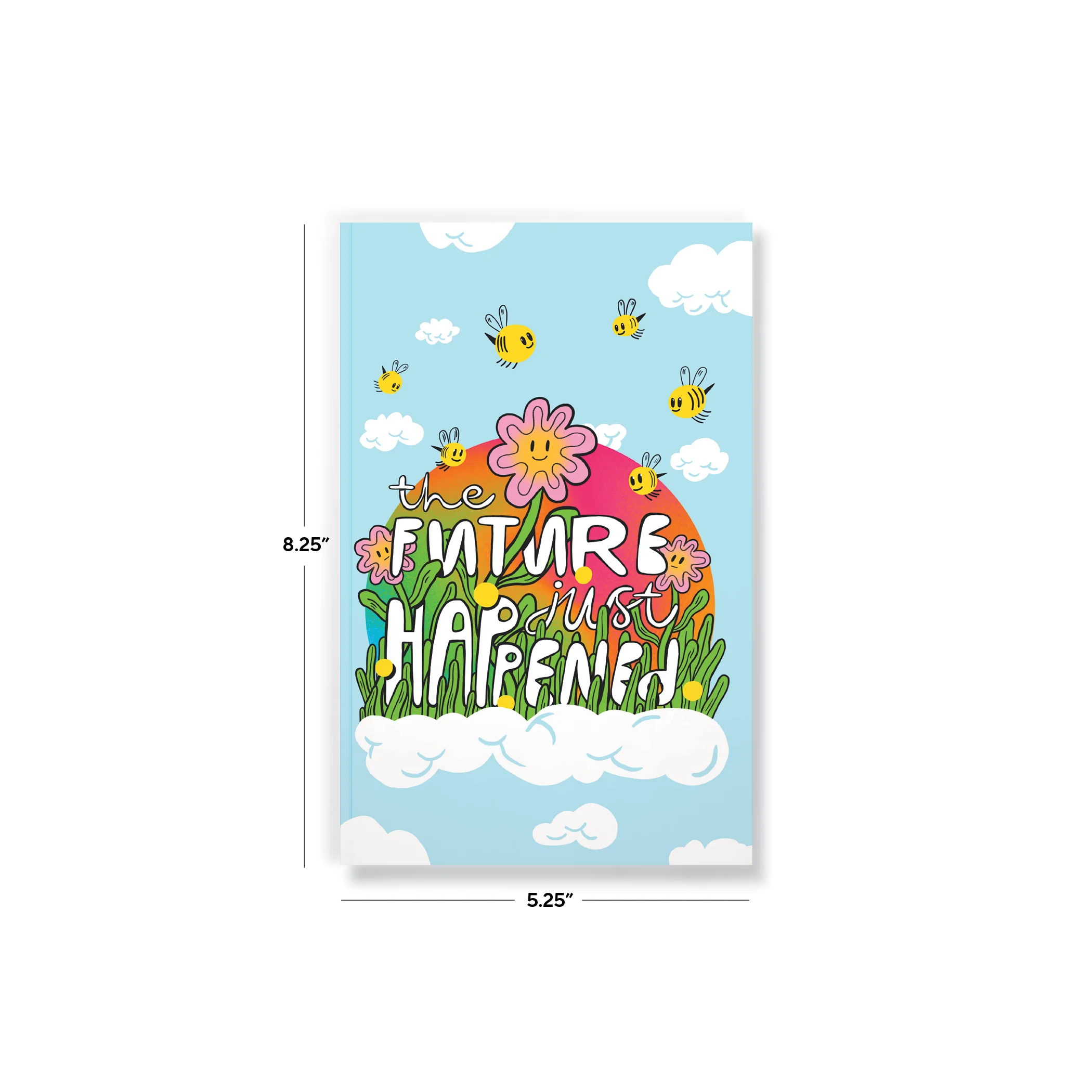 The Future Just Happened Classic Layflat Notebook - Image 4