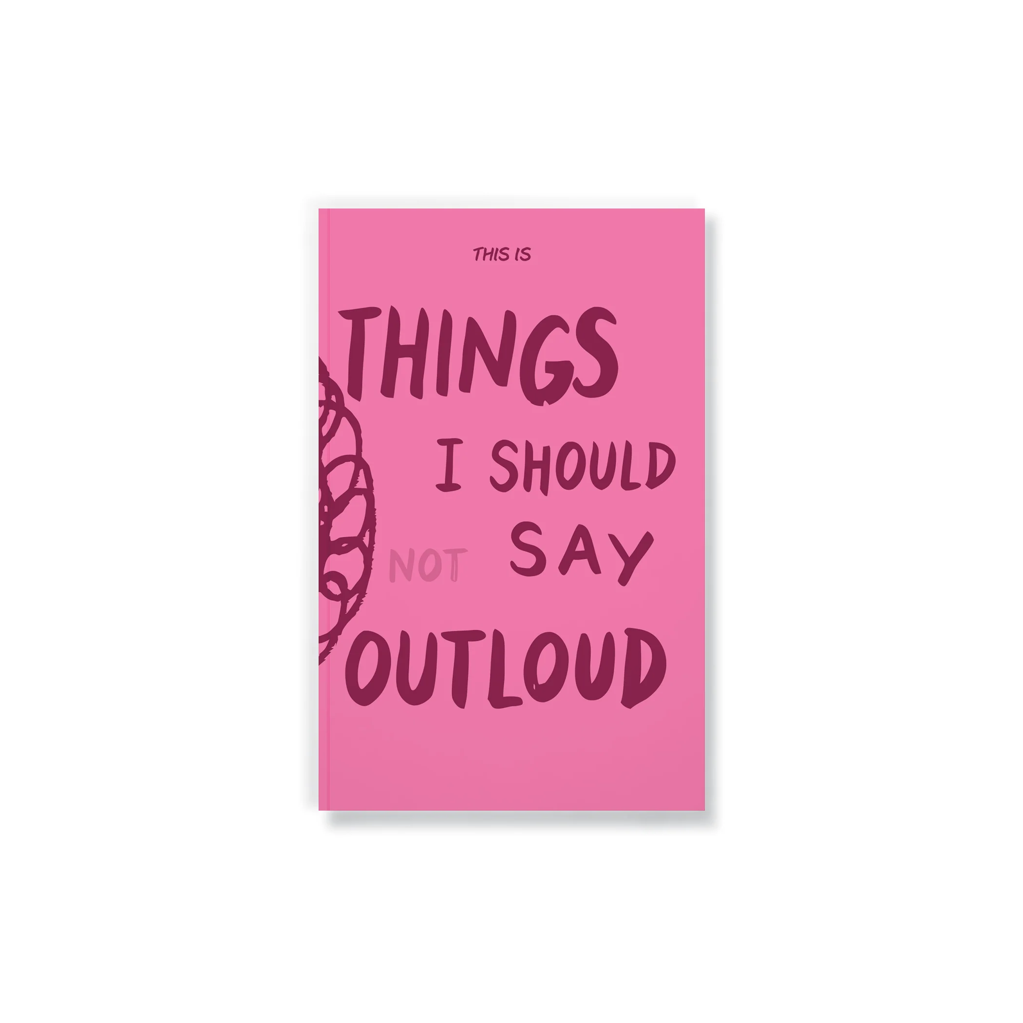 Things I Shouldn't Say Classic Layflat Notebook