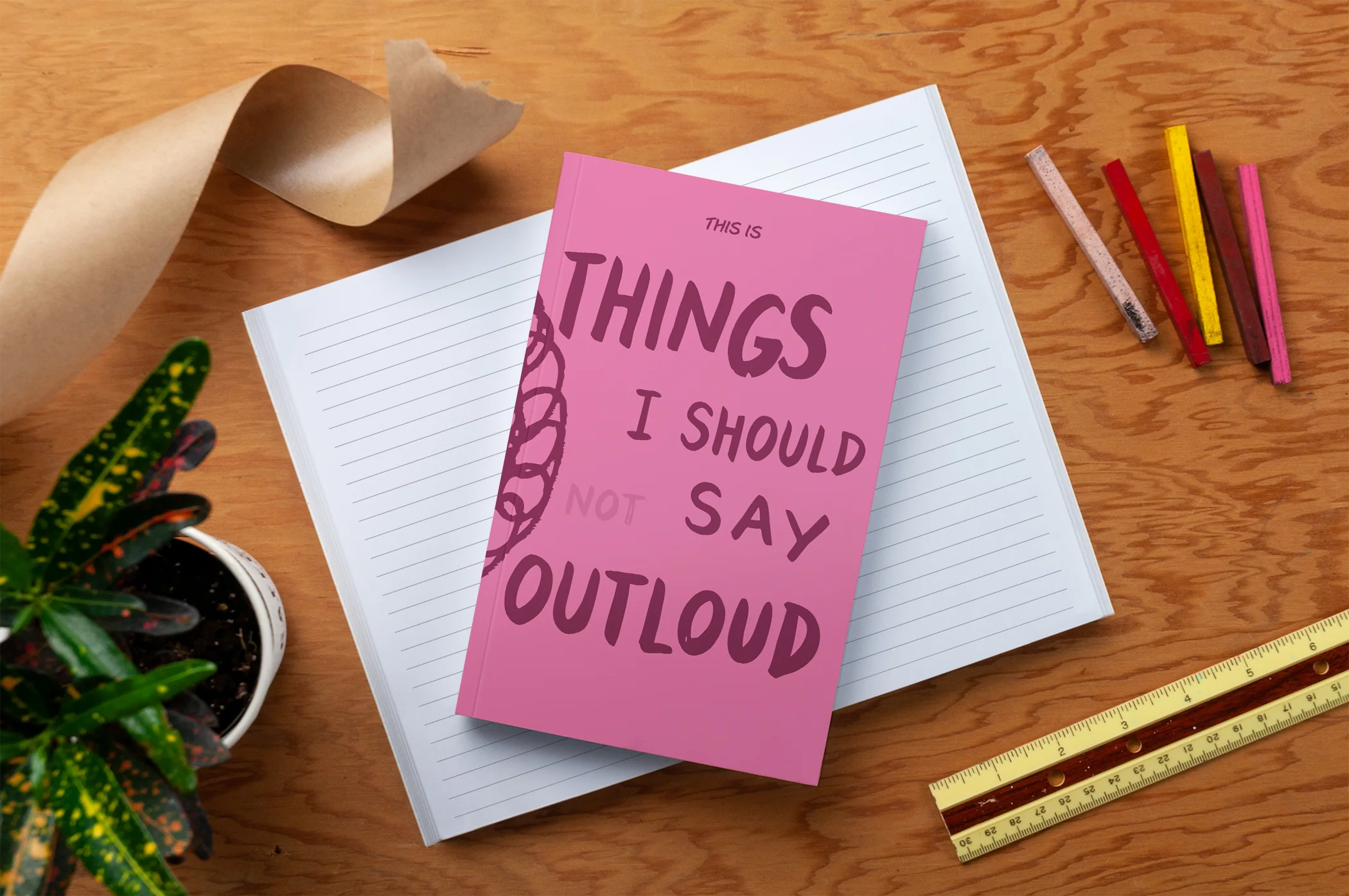 Things I Shouldn't Say Classic Layflat Notebook - Image 3