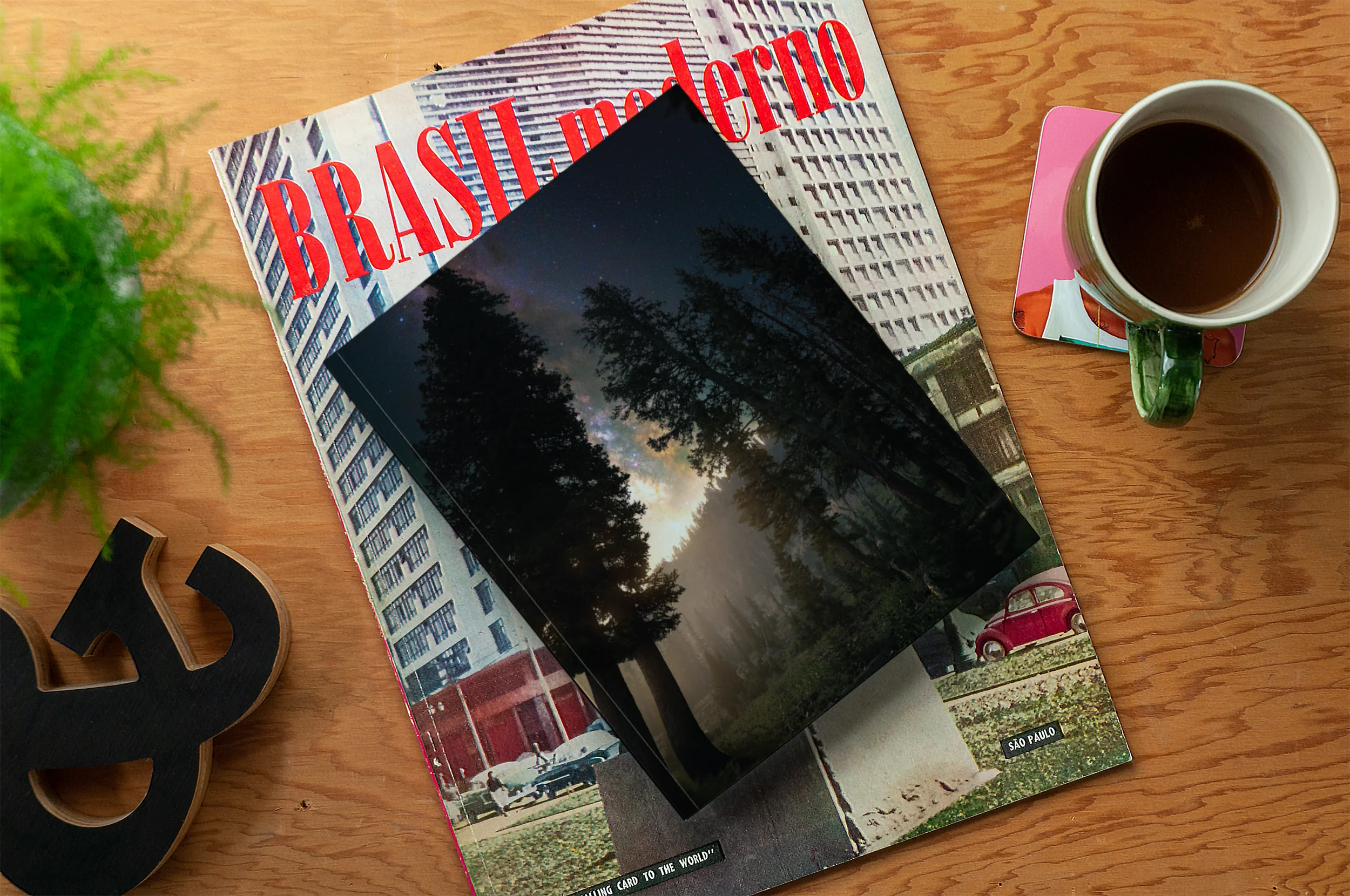 Towering Trees Medium Layflat Notebook - Image 5