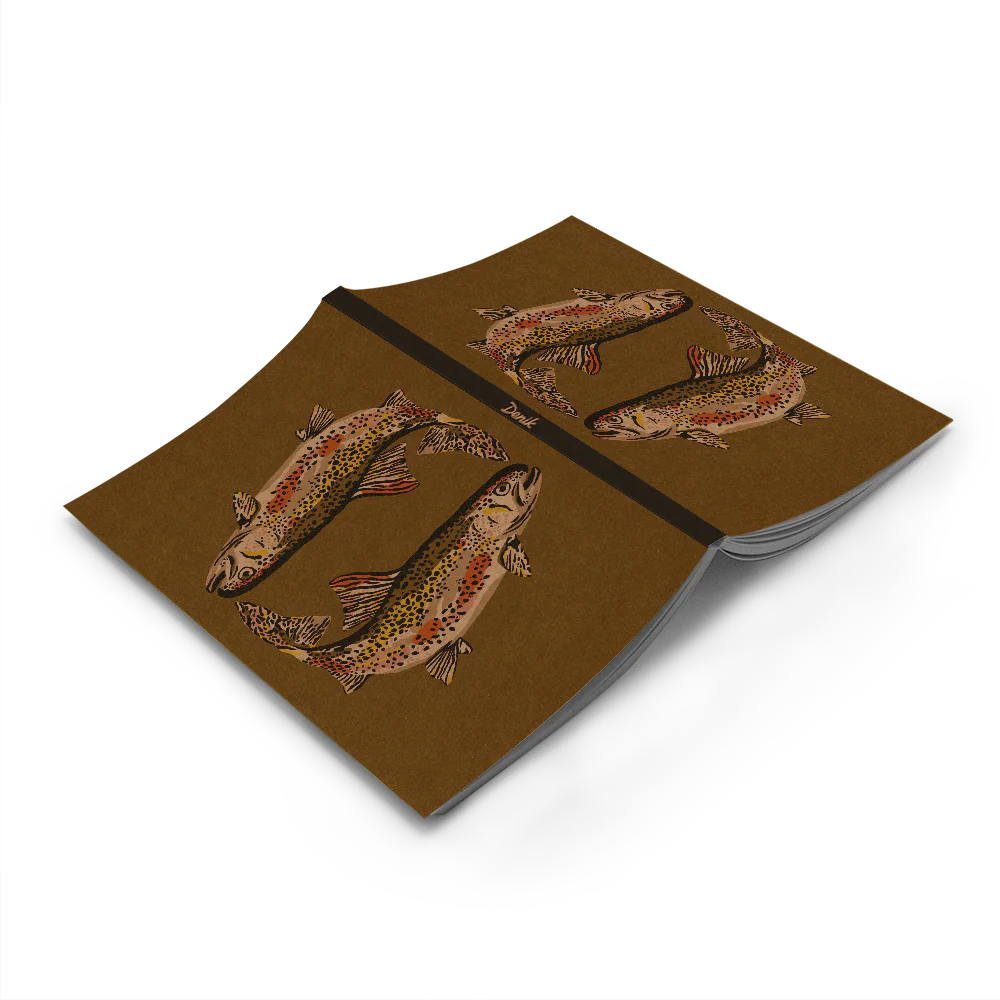 Trout Kraft Classic Layflat Notebook - Image 2