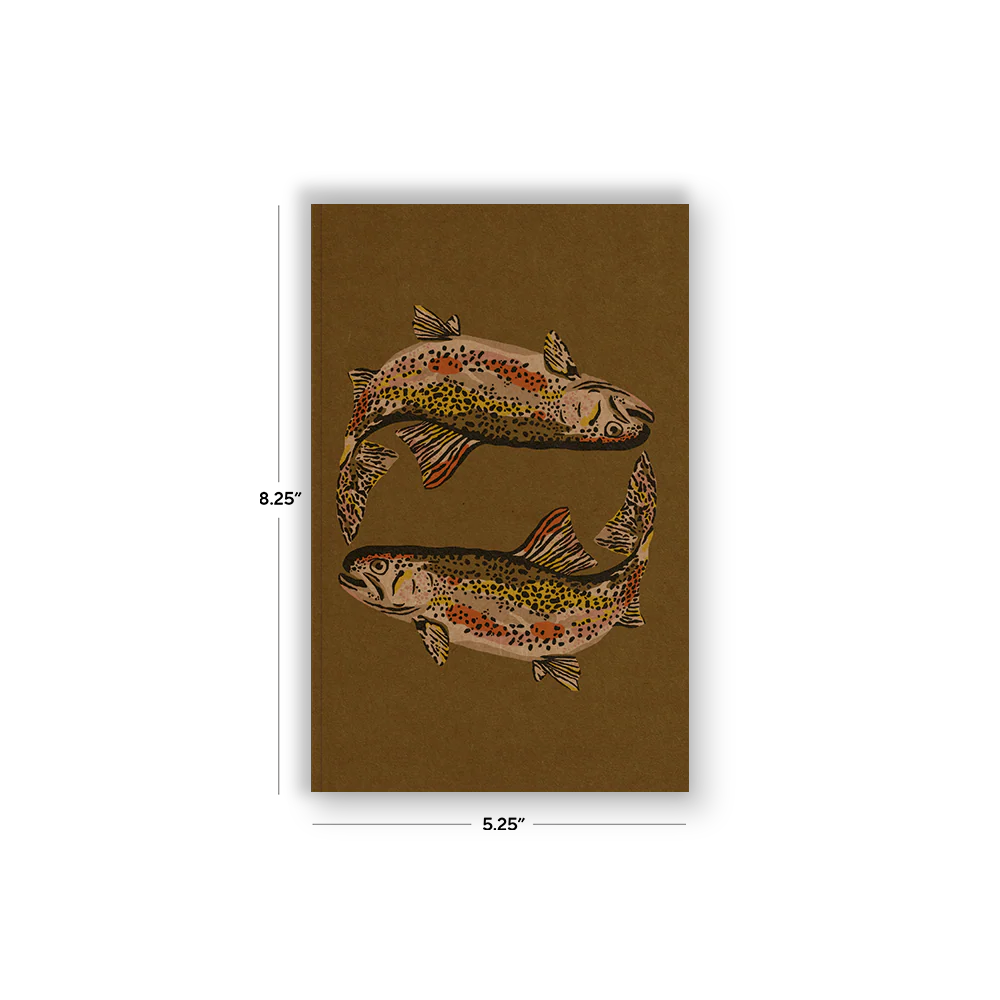 Trout Kraft Classic Layflat Notebook - Image 3