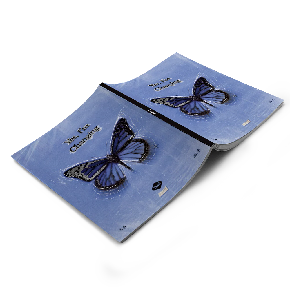 Yes I'm Changing Medium Layflat Notebook - Image 2