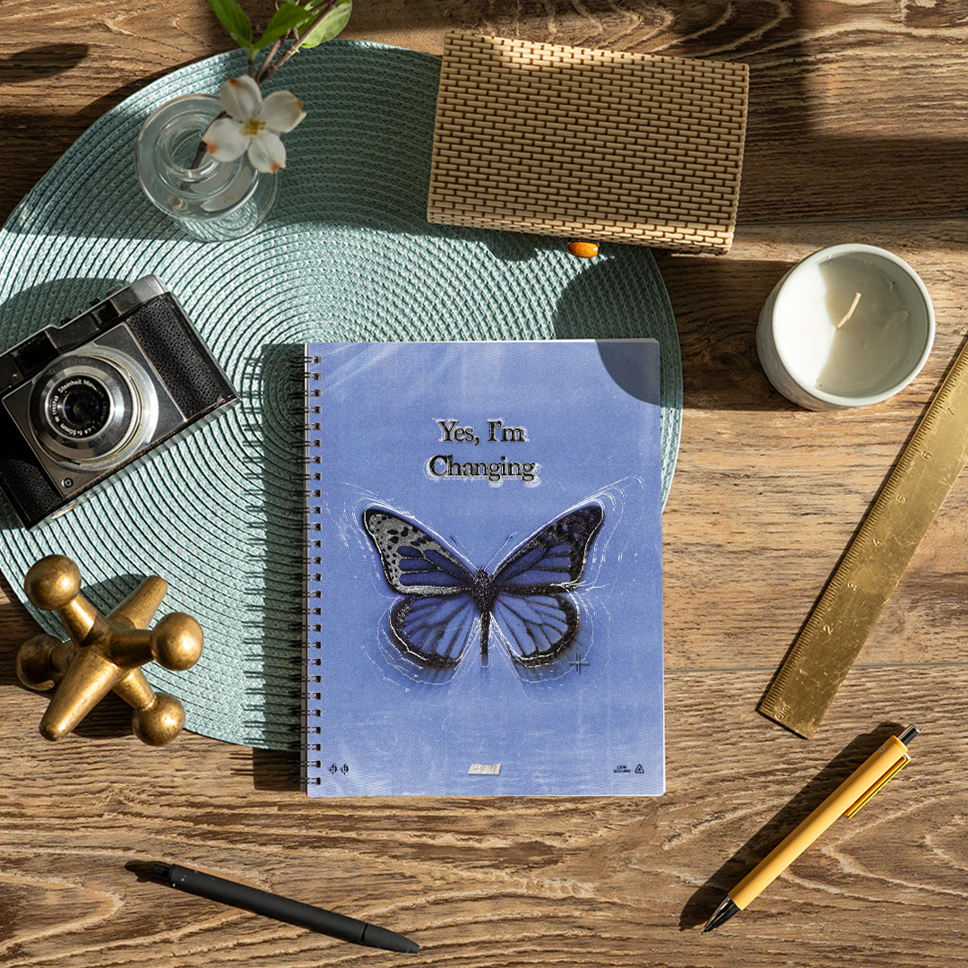 Yes I'm Changing Medium Wire-O Spiral Notebook - Image 2