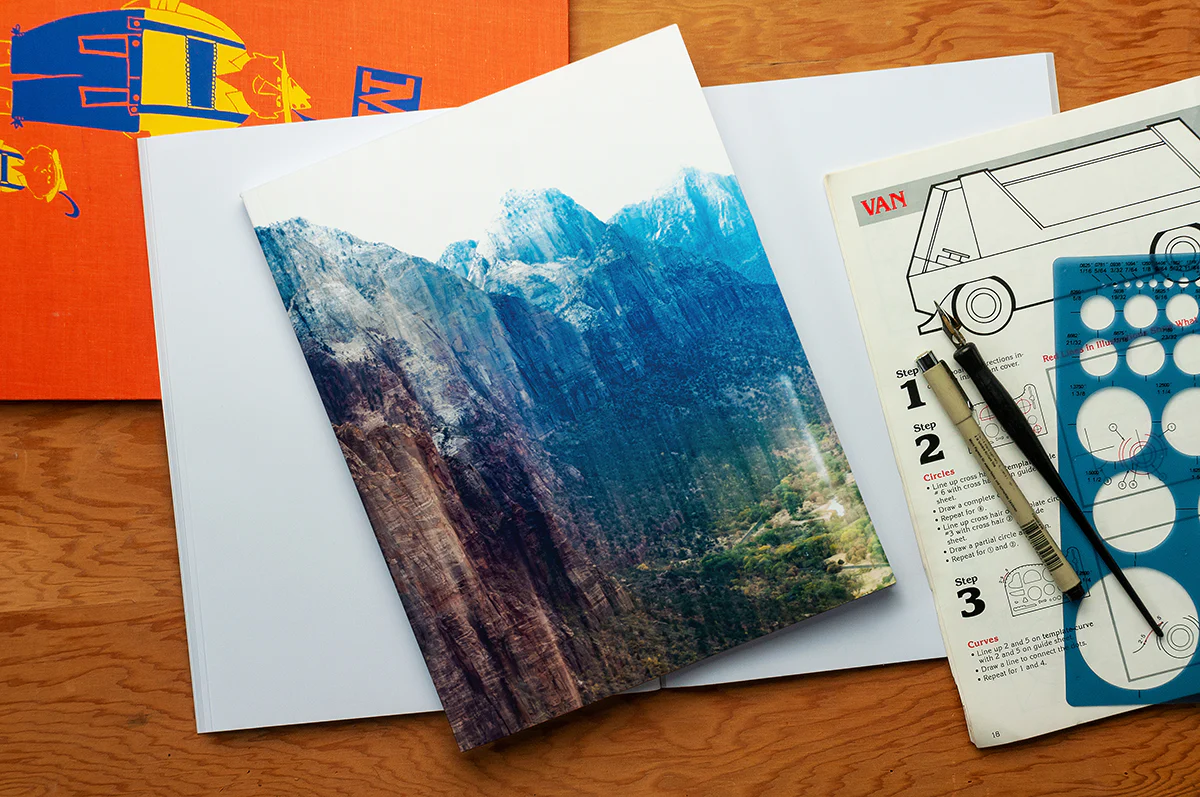 Zion Palette Large Layflat Notebook - Image 4